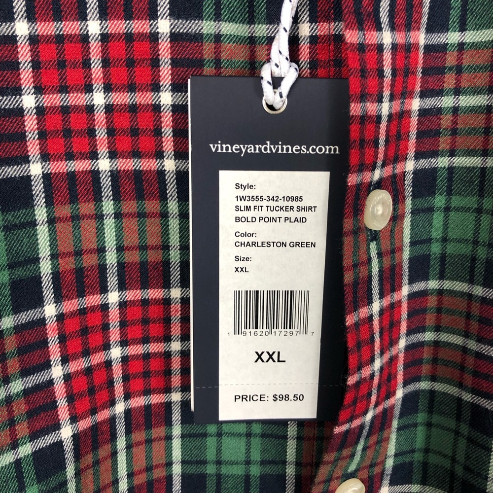 Vineyard Vines Tucker Shirt Men Long Sleeve - Picture 4 of 7